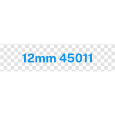 12mm Blue on Clear 45011 Older Style