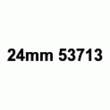 24mm Black on White 53713