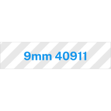 9mm Blue on Clear 40911