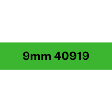 9mm Black on Green 40919