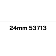 24mm Black on White 53713